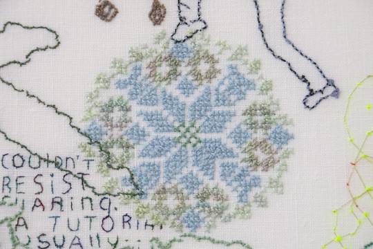 Sampler pattern of the Vierlanden area (Germany)