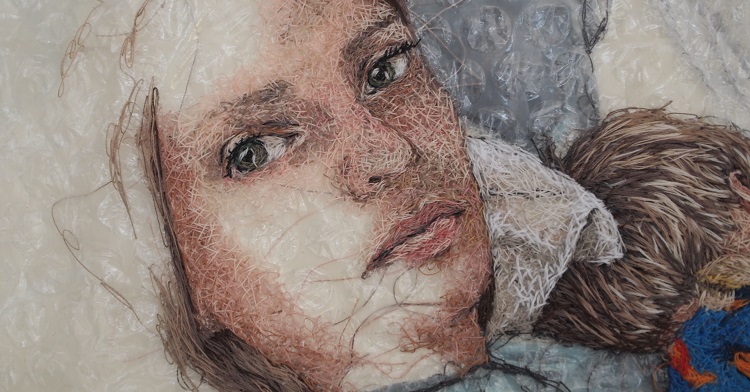 Figuratively stitching: Five amazing artists