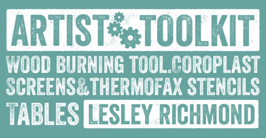 Lesley Richmond Tool kit
