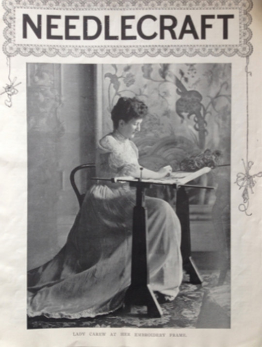 Lady Julia Carey from ‘needlework’ magazine