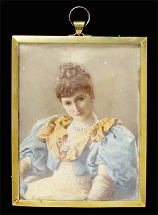 Lady Jane Carey miniature from the Te Papa in New Zealand