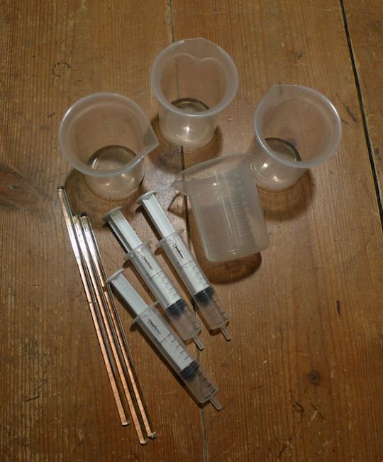 Item 2 - Dye Beakers & Syringes