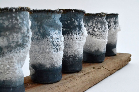 Debbie Lyddon, 5 Blue Salt Pots, Series 1