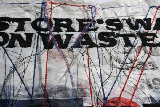 Kirsty Whitlock, Bags of Aggro (detail), Photography Somayya Patel