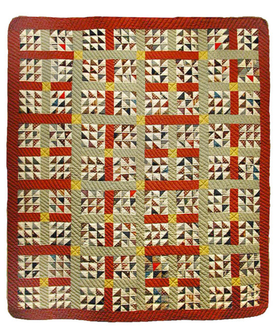 Effie Goodwin Seymour, Wild Geese quilt, 1900