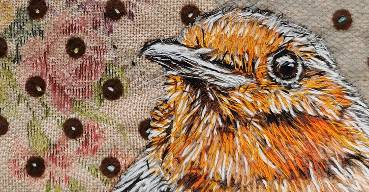 Textile artists inspired by birds