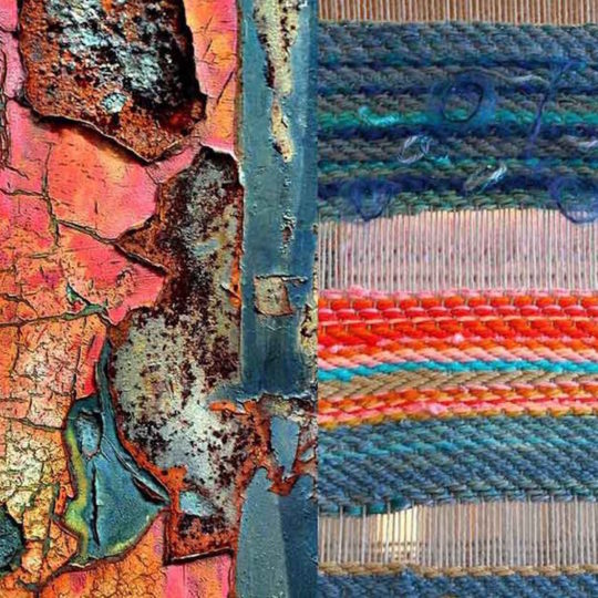 Brittany McLaughlin, The Weaving Workshop, Student Work, Catriona Sinclair, Rust