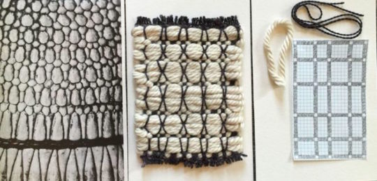 Brittany McLaughlin, The Weaving Workshop, 2016, Student Work, Angela Kilpatrick, Basket Weave