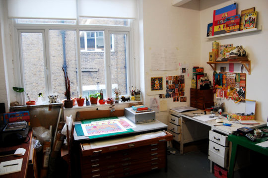 Alice Pattullo, Studio