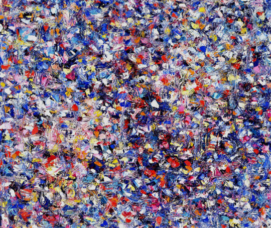 Lee Krasner, Shellflower, oil painting, 468 x 557cm