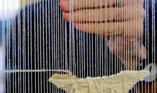 Cos Ahmet, weaving hands, Image courtesy John Lynch