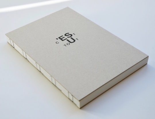 The Last Pages, Artist Book, 2016, Cover