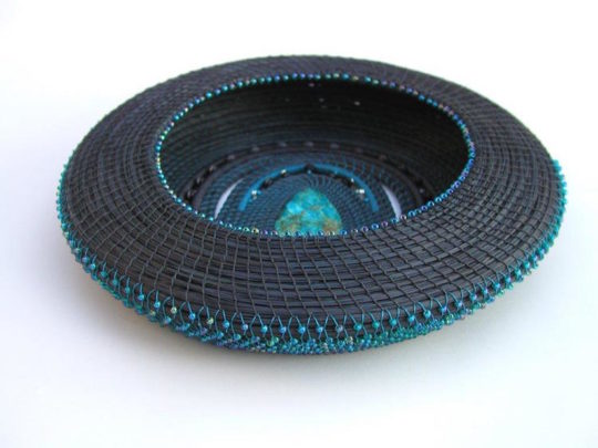 Nadine Spier, Moon Goddess II, 2012, 12" x 3". Photo credit, Nadine Spier