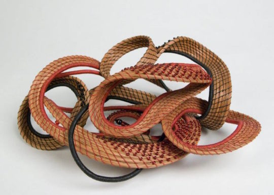 Nadine Spier, Playing with Fire, 2011, 13" x 9" x 8". Photo credit, Oz Ibarra