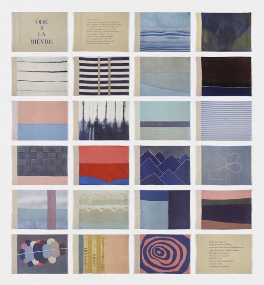 Louise Bourgeois, Ode á la Bièvre, 2002, Textile book