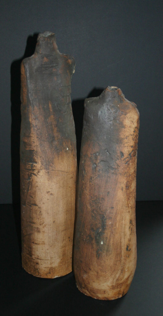 Kim Thittichai, 2 ceramic vessels from my degree show, 1979