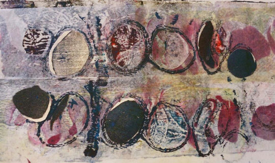 Kim Thittichai, Pebbles, 8" x 5", 2015