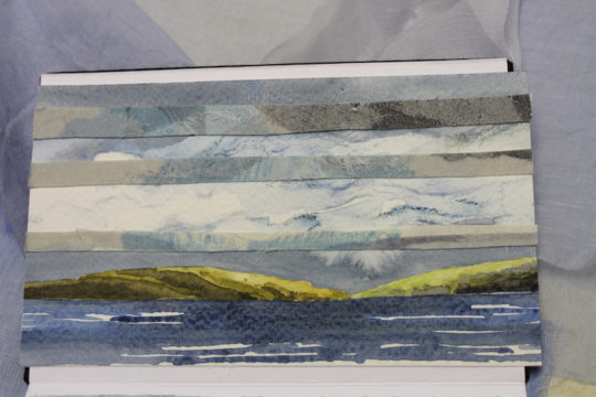 Textiles and watercolours