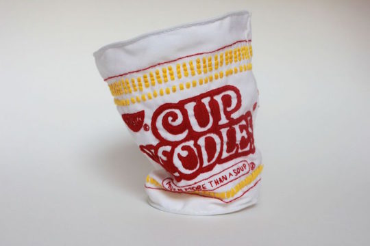 Jessica Tang, Cup Noodle, 2013, 4"x3.5"x3.5"