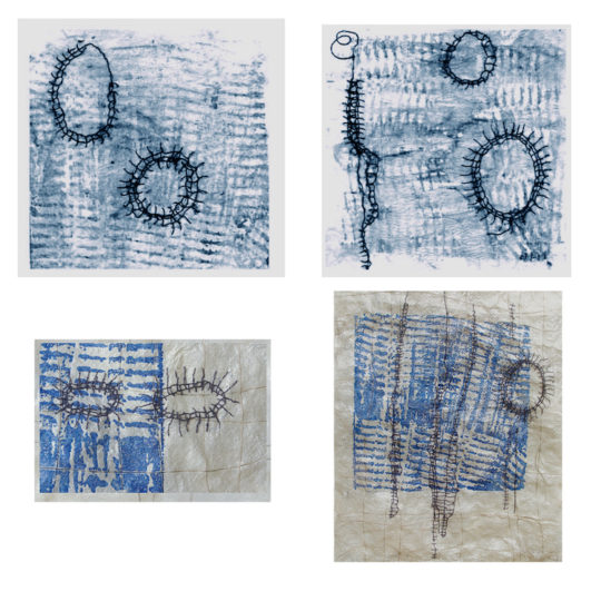 Ruth Lee, Print, stitch, layer