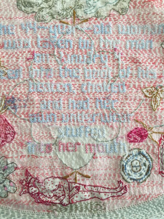 Willemien de Villiers, Domestic report, detail, 2016