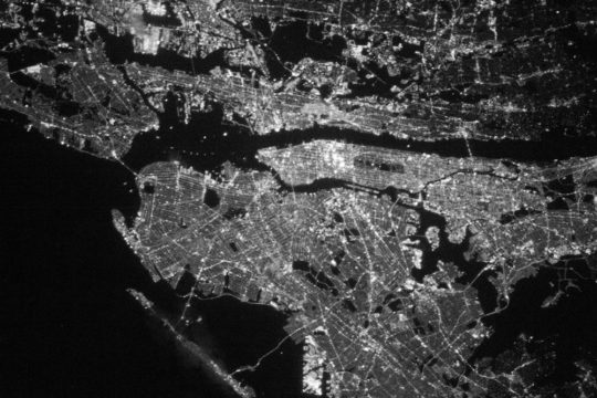 NYC aerial photo