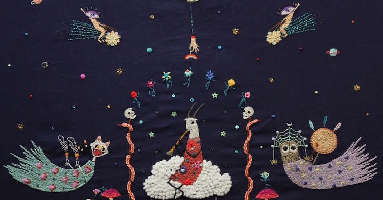 Irem Yazici: Embroidery in miniature