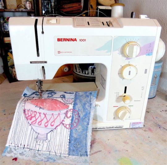 Priscilla Jones, Sewing Machine