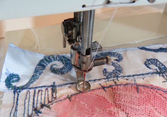 Priscilla Jones, Sewing Machine (detail)
