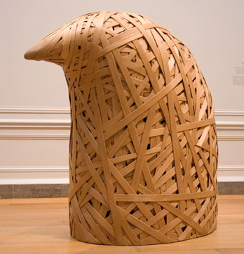 Martin Puryear, Old Mole, 1985, red cedar