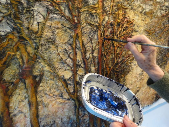 Painting Blue Shadows