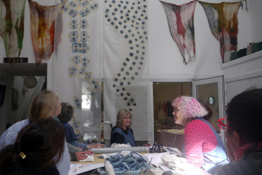 Vivien Prideaux, Indigo Masterclass Big Cat, Newburgh, Fife