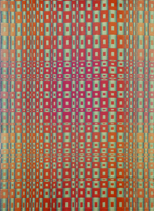 Christiane Maurer, Double Weave, 2007, Cotton, 87x110 cm