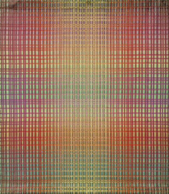 Christiane Maurer, Double Weave, 2008, Cotton, 85x96 cm