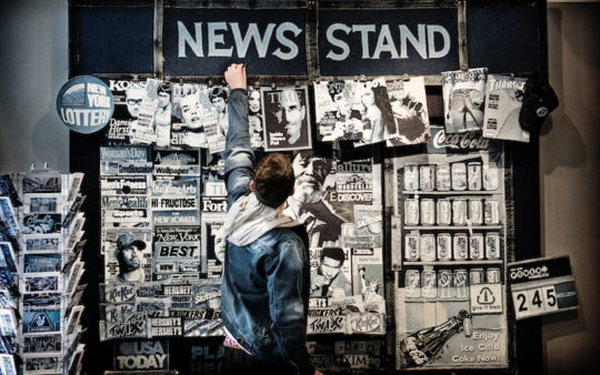 Ian Berry, Newstand Installation