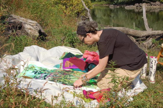 Merill Comeau en plein air