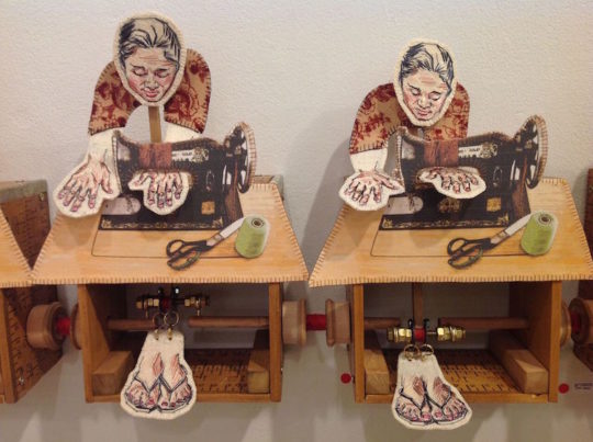 Susie Vickery, automata puppets
