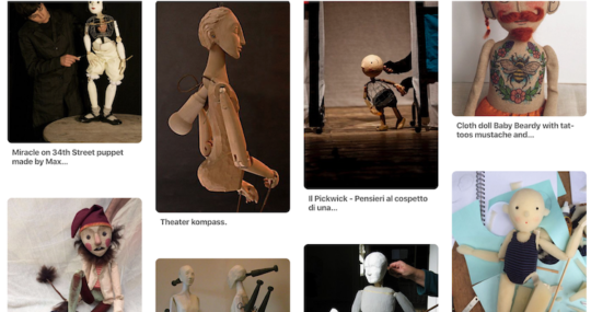 Susie Vickery, initial puppet research