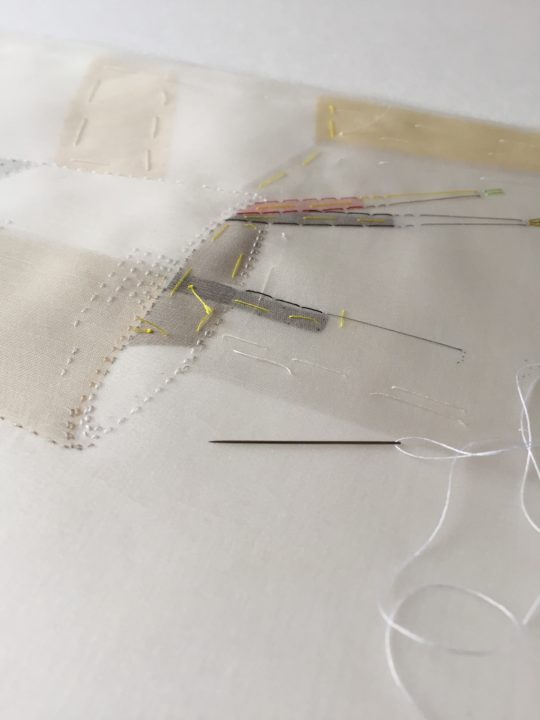 Emily Jo Gibbs: Stitching paintbrush