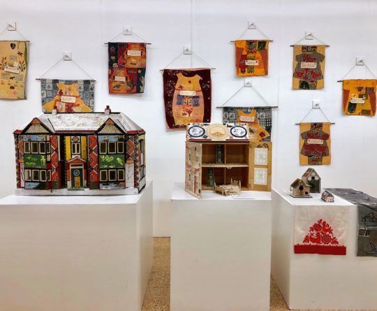 Anne Kelly: 12 Dresses, Knitting and Stitching Show in Harrogate