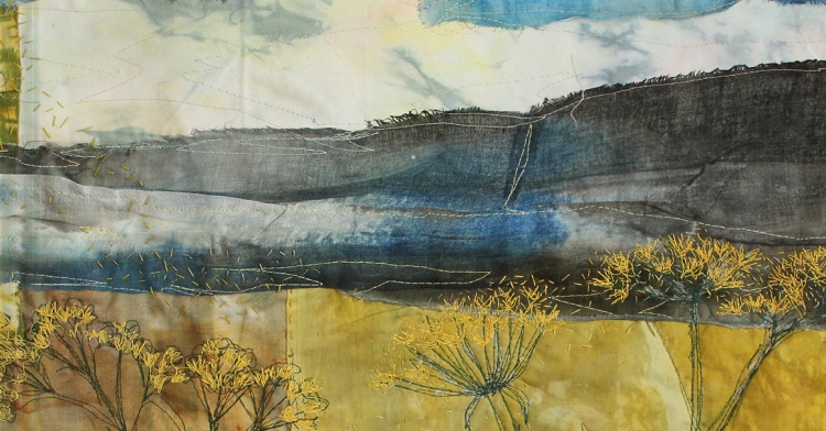Learn to stitch textile landscapes like a master