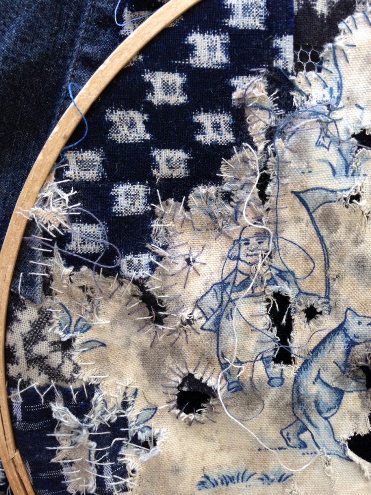 Merill Comeau: Stitching in progress