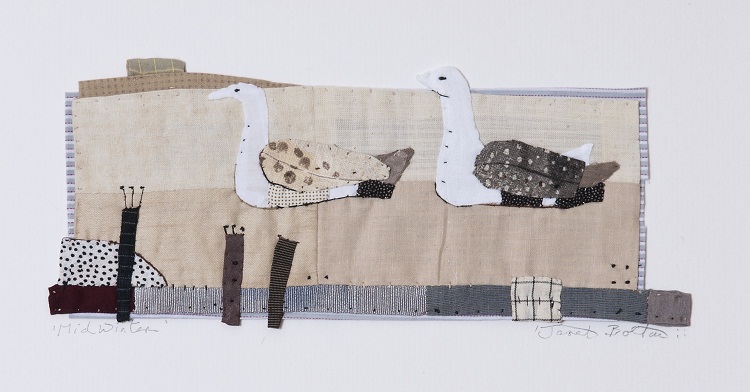 Janet Bolton: Modern textile collage