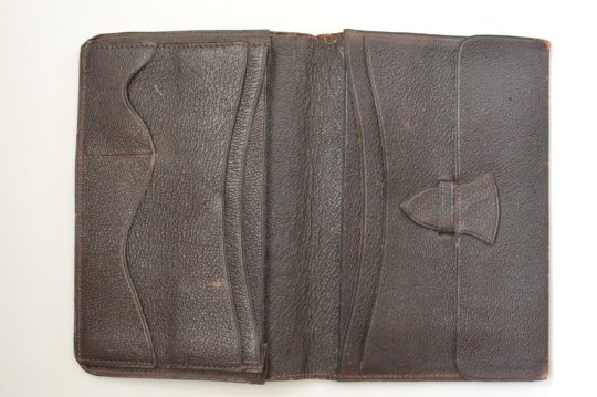 Mandy Pattullo: Leather wallet