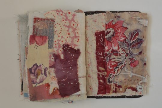 Mandy Pattullo: Stitching the collage and starting to embellish with embroidery