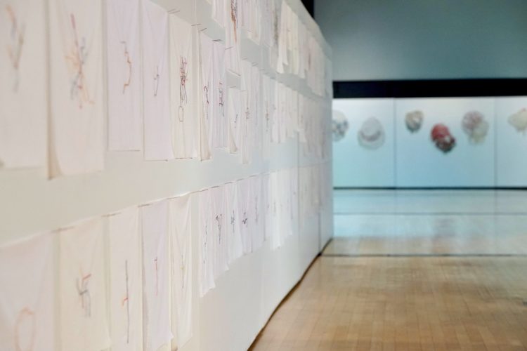 Heidi Hankaniemi: Metro and Bloom solo exhibition installation, Embassy of Finland, Washington D.C. , 2018