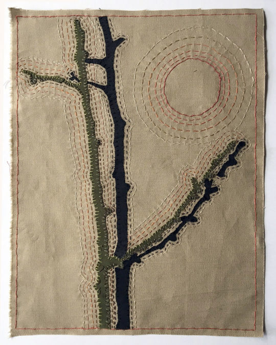 Ginny Rockwood's response to Emily Jo Gibbs's stitch challenge (week 5)