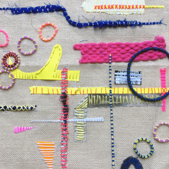 Toya Walker's response to Richard McVetis's stitch challenge (week 4)