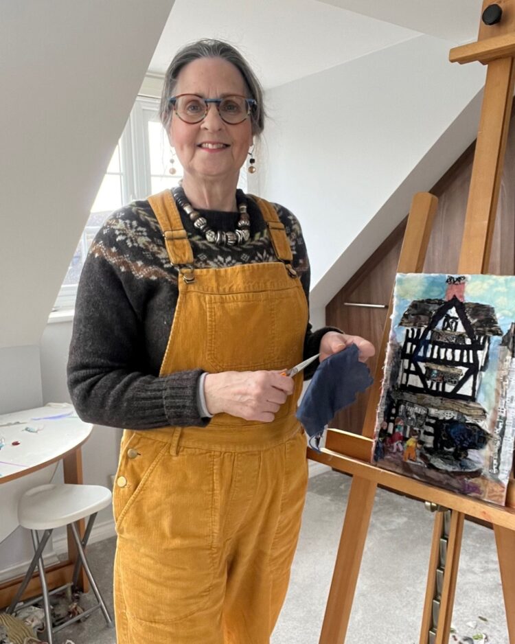 Barbara Shaw in her studio.