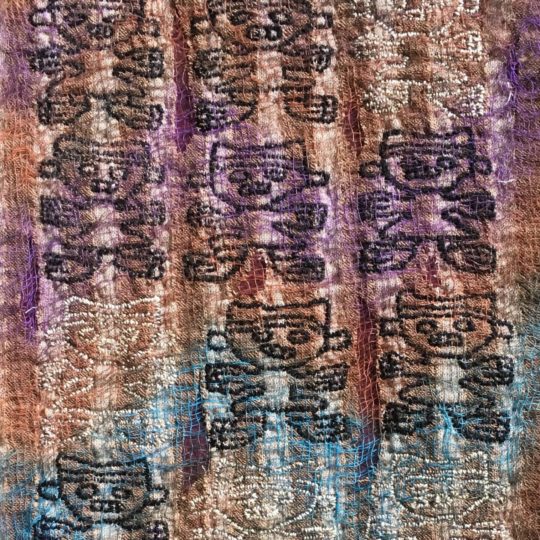 Julie B Booth, Ancestors (detail) , 2019. Mixed media textile.